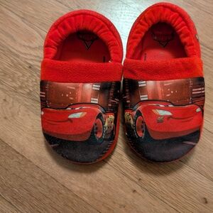 Disney Red Cars Kids Slippers